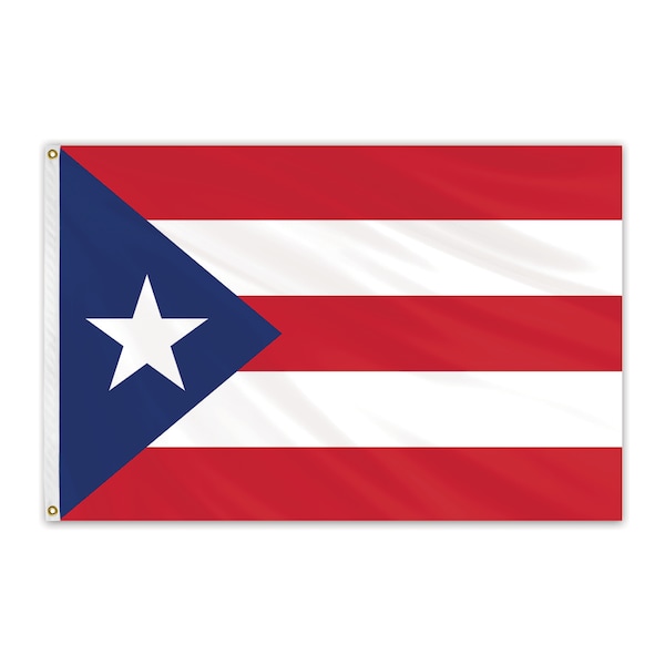 Puerto Rico Outdoor E Poly Flag 3'x5'